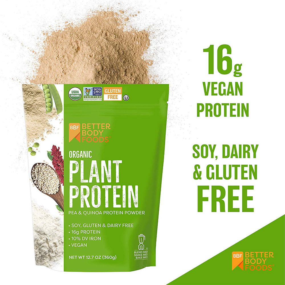 Organic Plant Protein 오가닉 플랜트 프로테인 식물 단백질 360g : 글로벌타임