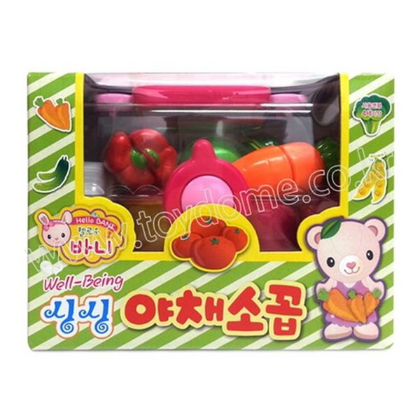 헬로우 바니 싱싱 야채 소꼽 소꿉놀이 : 부산완구본점
