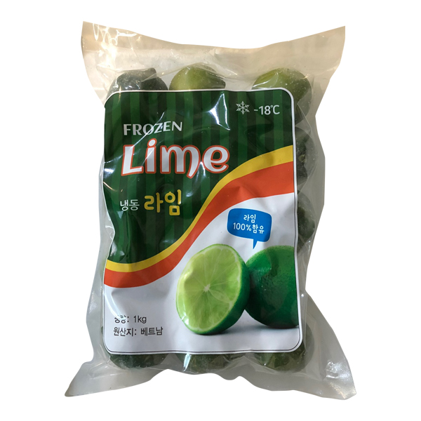 신정푸드 냉동라임 1kg : 푸드다팜
