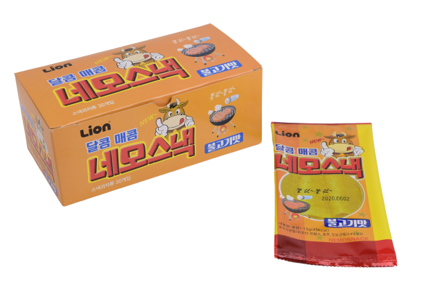 신흥 네모스낵 불고기맛 13g 30개 : 민이네점빵