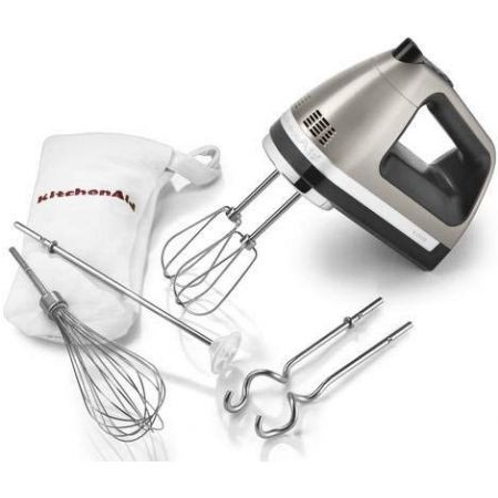 아마존베스트KitchenAid kitchenaid 9-Speed Hand Mixer Beautiful silver almost metal color KHM920ACS + Dou : 제이에이치91 - 네이버쇼핑