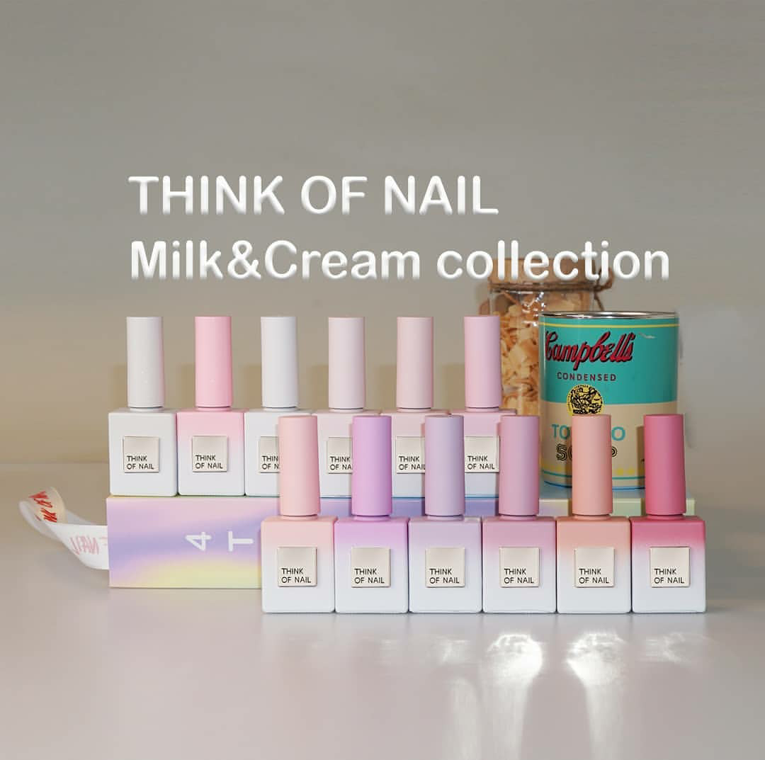 Think of nail 띵크오브네일 띵콥네일 밀크앤크림컬렉션 : 네일스타일