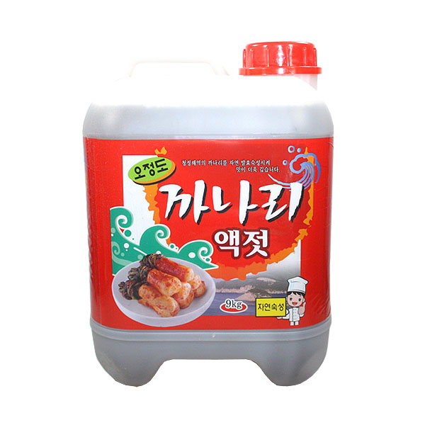 오정도 까나리 액젓9kg 멸치 식자재 대용량 업소용 도매 젓갈 젖갈 용소스 : 더라이브