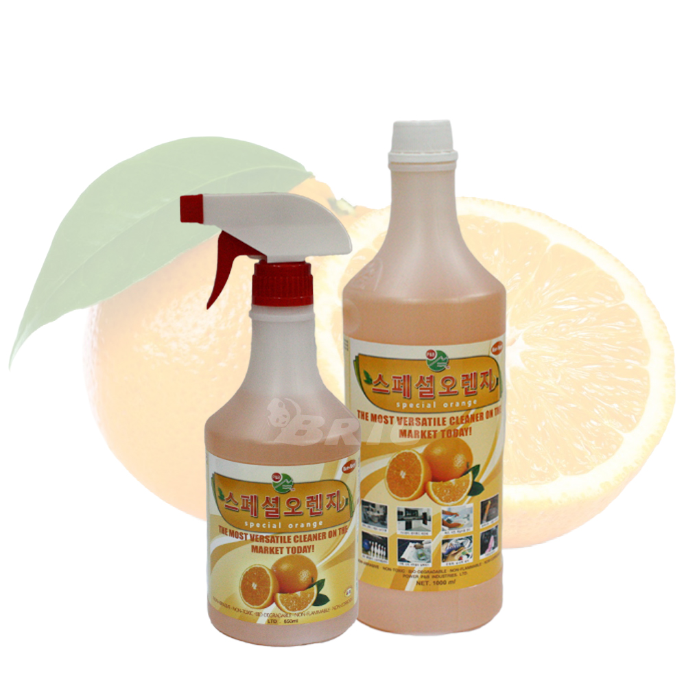 피비원 스페셜 오렌지 기능성 다목적 다기능 세정제 본체650ml+리필1000ml : 은성앤