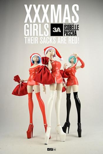 입고완료 렌덤발송 ㅡ 쓰리제로 쓰리에이 3A 에슐리우드   XXXMAS GIRLS isobelle pascha : 에스티토이