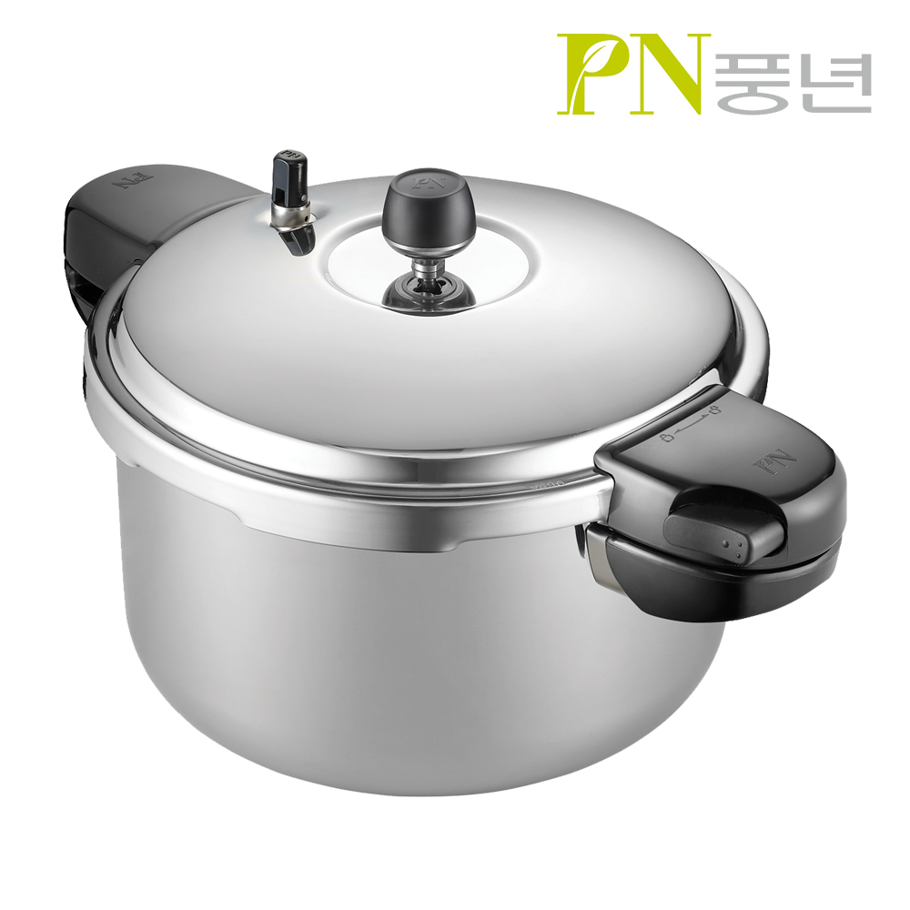 [패킹+1 이벤트]풍년압력밥솥 스테인레스 통5중 인덕션겸용 압력솥 하이클래드 프로IH 10인용 : 굿프라이스