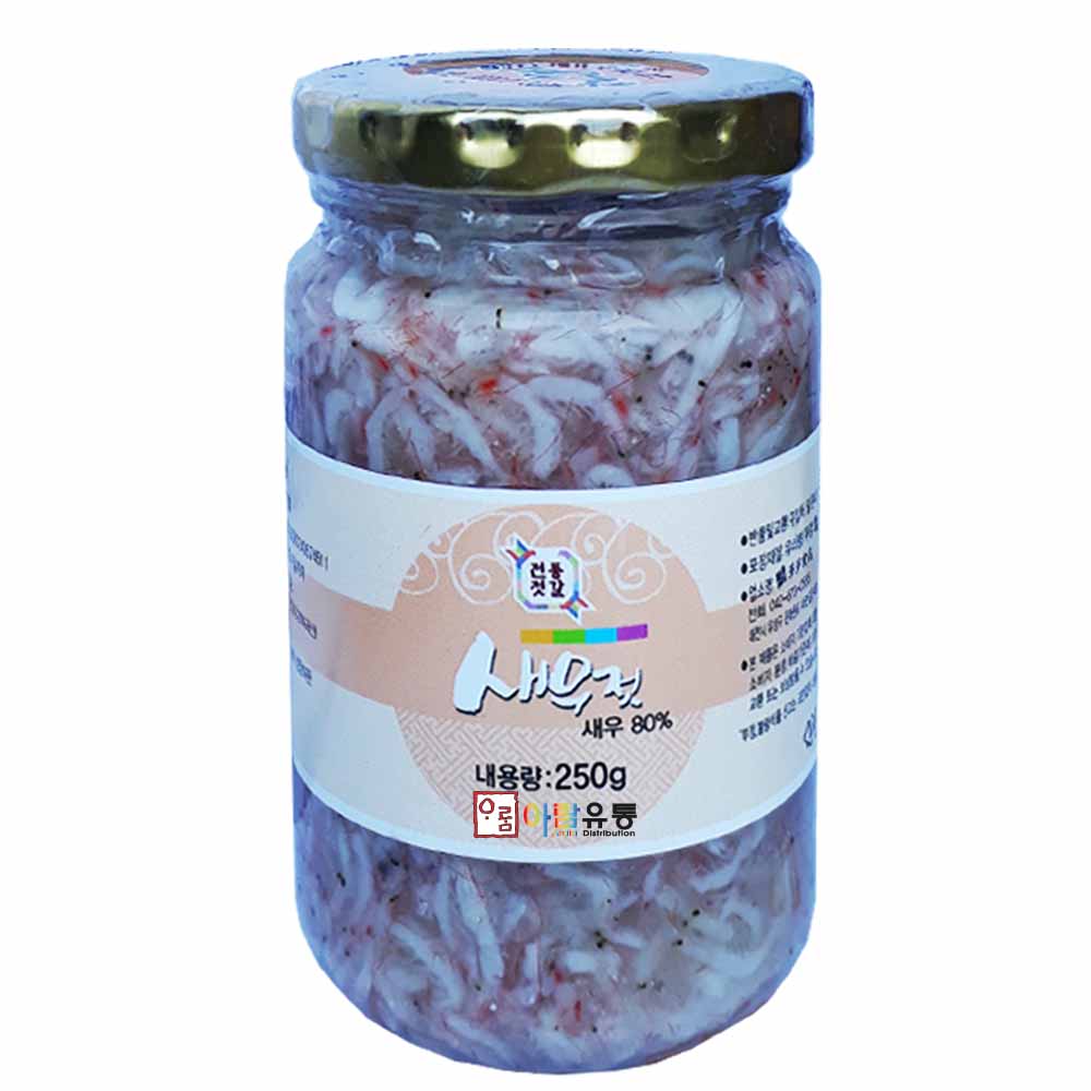 유림식품/새우젓(국산) 250g : 아람유통