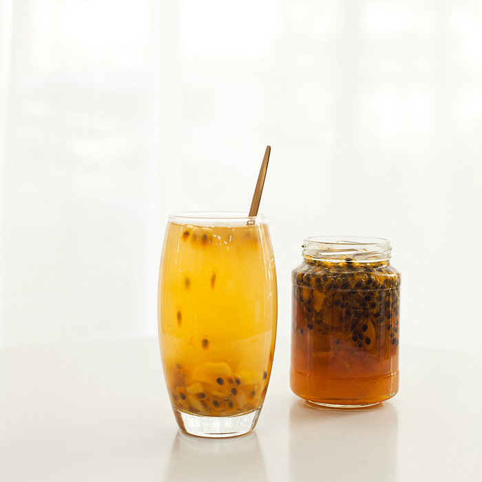 라라공작소 수제청 패션후르츠망고청 1kg 백향과 열대과일 수제청 과일청 레몬청 : 라라공작소-수제청