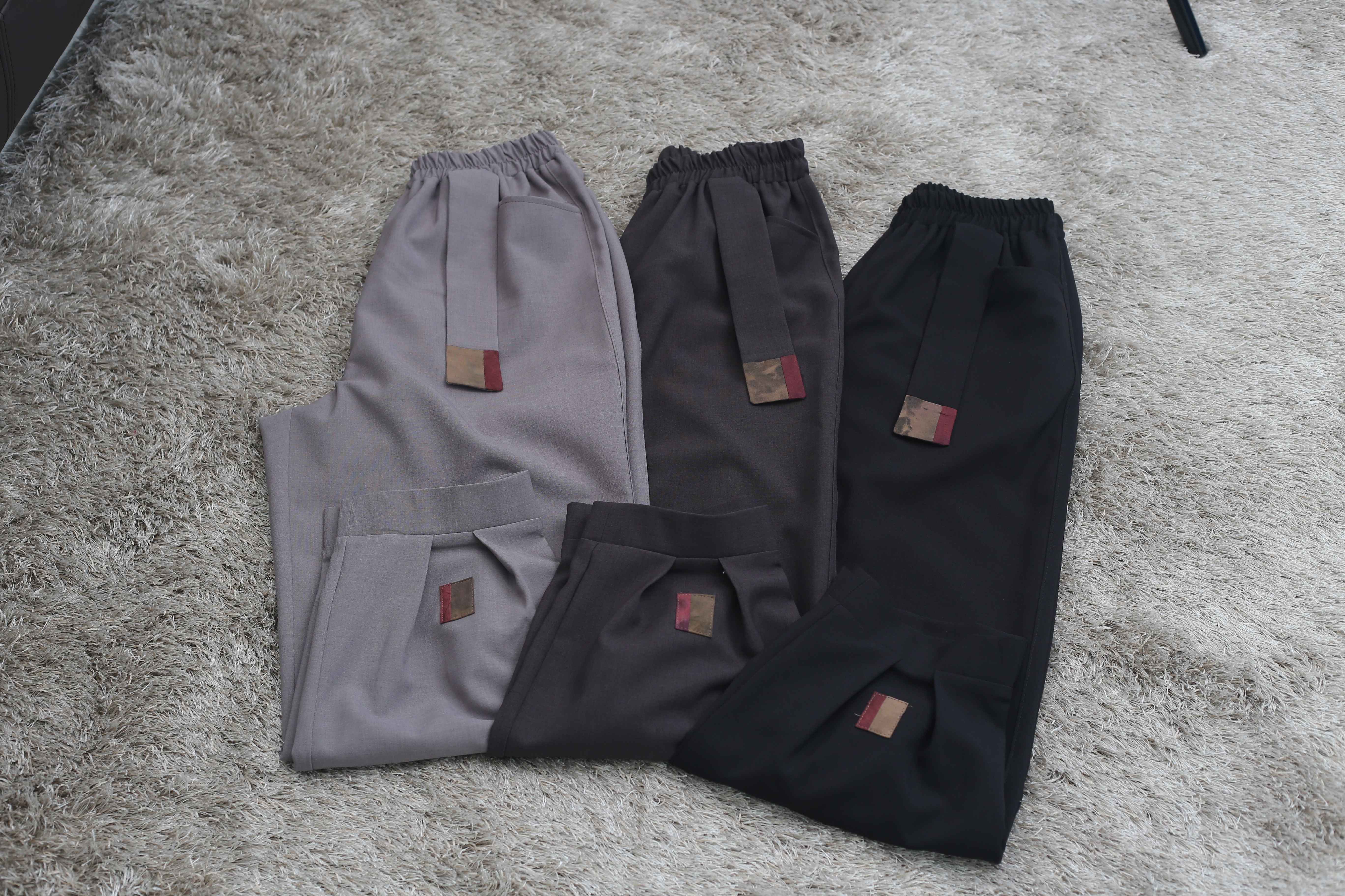 고름댕기 여성생활한복바지 개량한복 게량 절복 법복 고무줄몸배 기지바지 색상3가지 : 고소은 우리옷