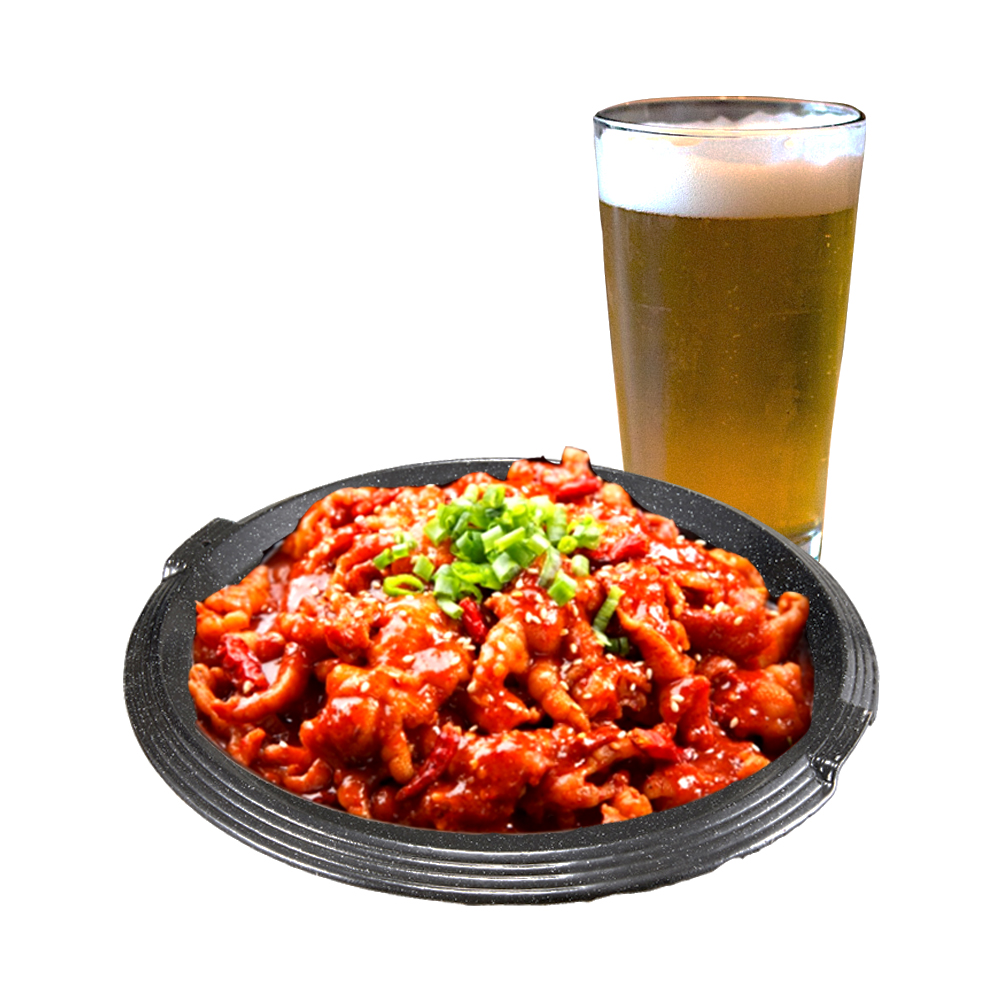 뼈없는 양념 무뼈닭발 350g : 엠지에프앤디