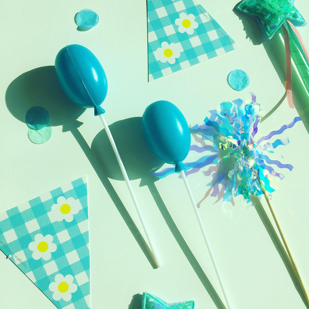 PP CAKETOPPER 피피 케이크 토퍼 - 오로라 폭죽 : sendesign