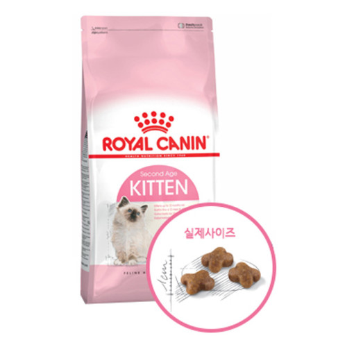 고양이사료 로얄캐닌 키튼 2kg /캣 새끼고양이 이유식 마더앤베이비 베이비 파우치 습식 길냥이사료 : 캣 언니