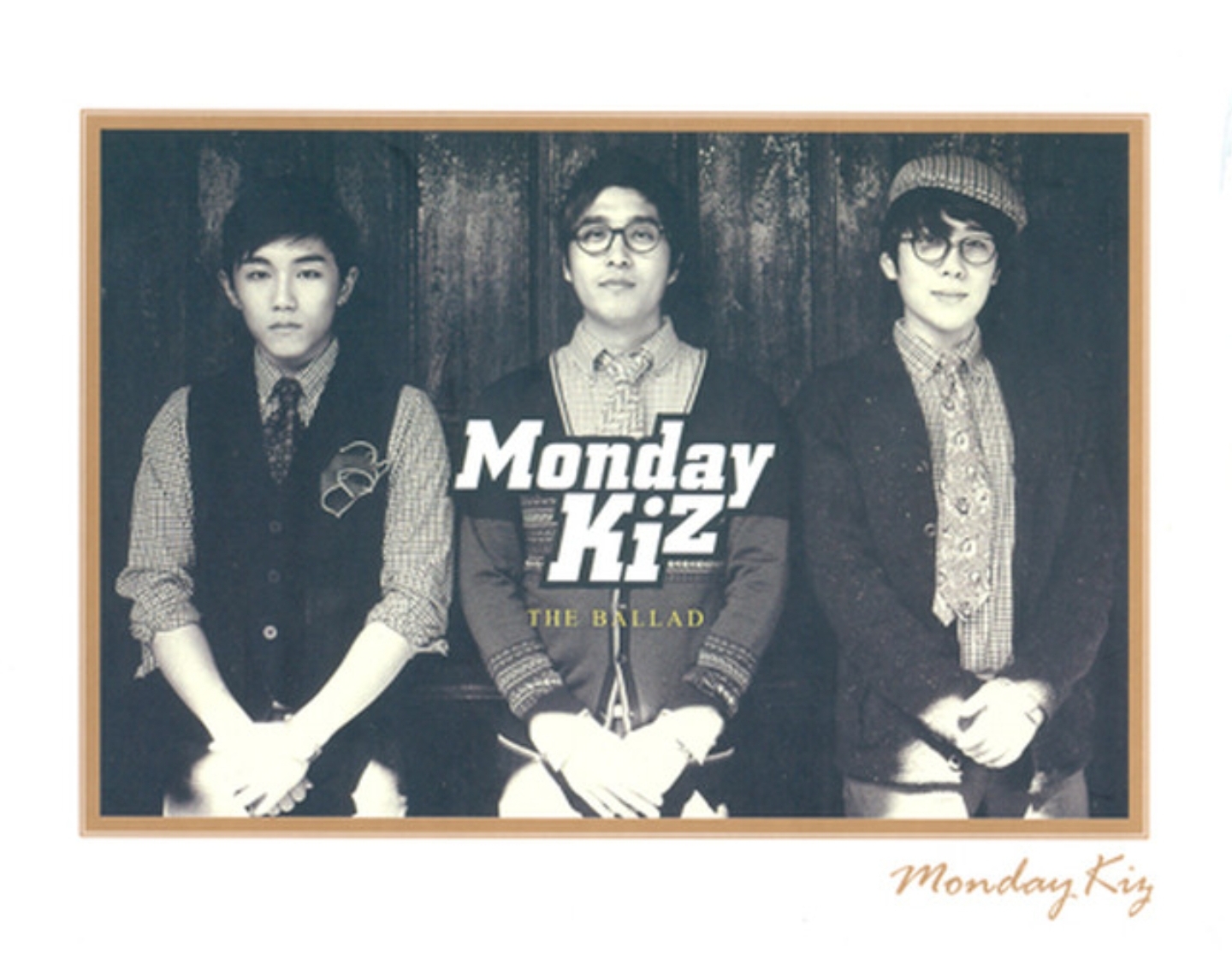 (미개봉) 먼데이 키즈(Monday Kiz) - The Ballad : RARECD