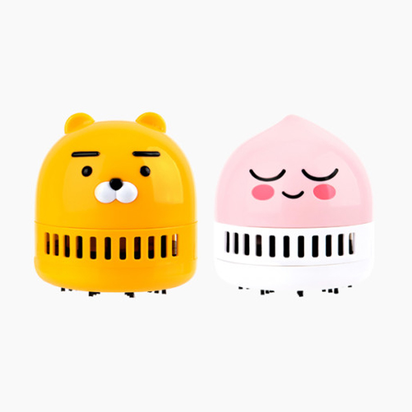 카카오프렌즈 전동 데스크청소기/635521/라이언 어피치 : 준비물닷컴-대성문구