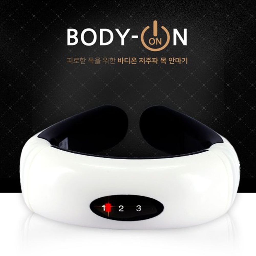 바디온 저주파 목 안마기 목안 마사 지기 어깨 : 엠제이오퍼