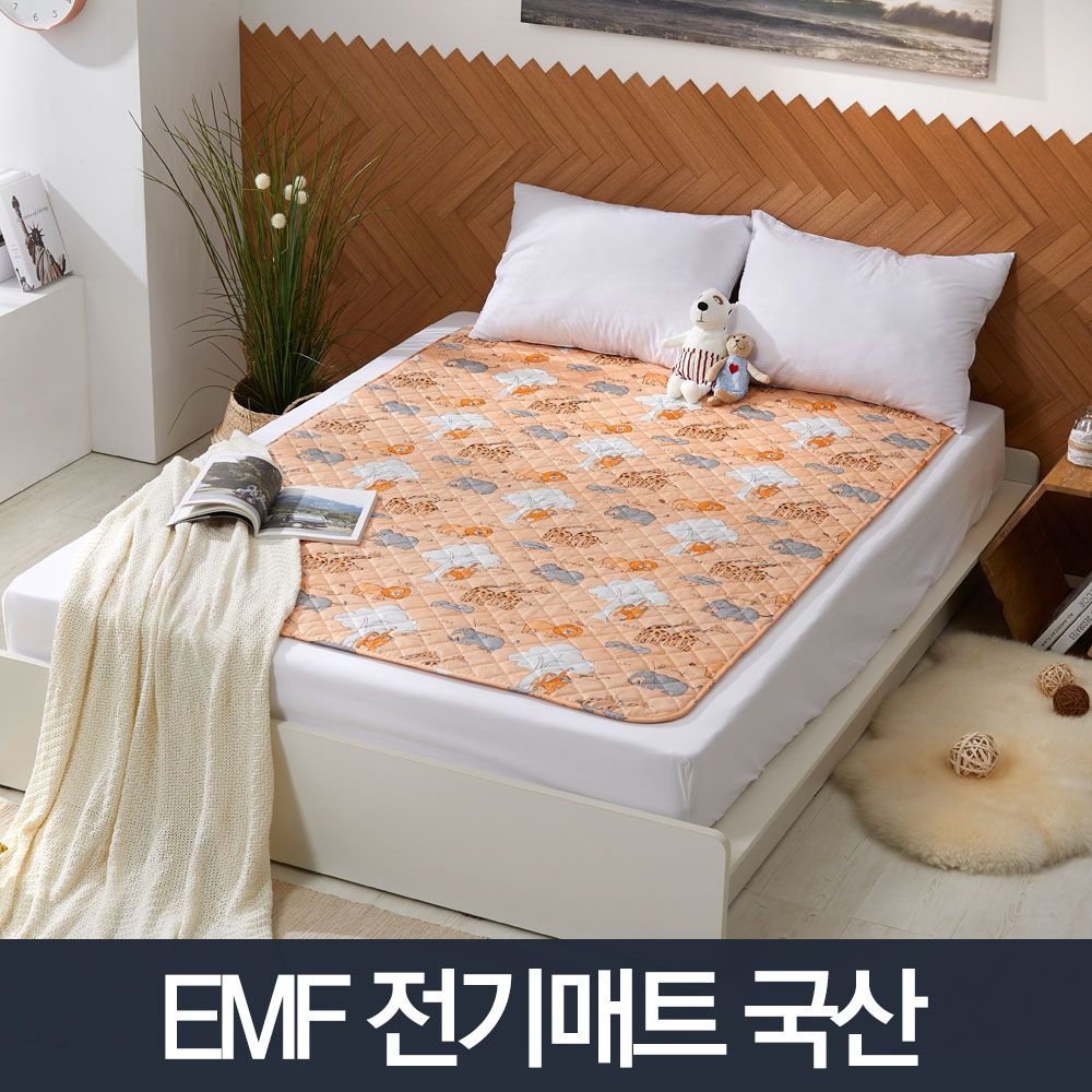 전기매트 EMF 동물원_전기장판 전기요 캠핑 온열매트 : 데코라이프