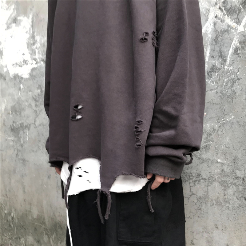딘드밀리 그런지룩 데미지 맨투맨 : fablo
