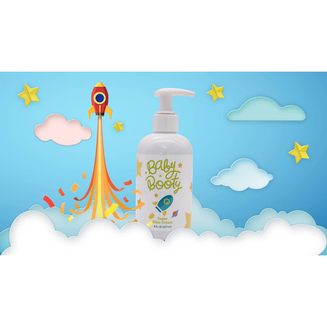 [One Natural Experts] 베이비 부티 수퍼 올레오 크림 Baby Booty Super Oleo Cream : Newport Market