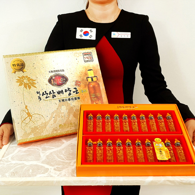 천종 산삼 배양근 20P (3409) : 한국인삼유통공사