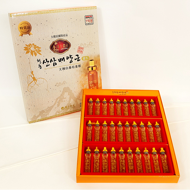 천종 산삼 배양근 30P (3410) : 한국인삼유통공사