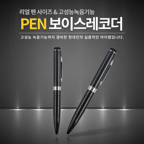 휴대용녹음기 볼펜형 디지털녹음기 : 비엠테크몰