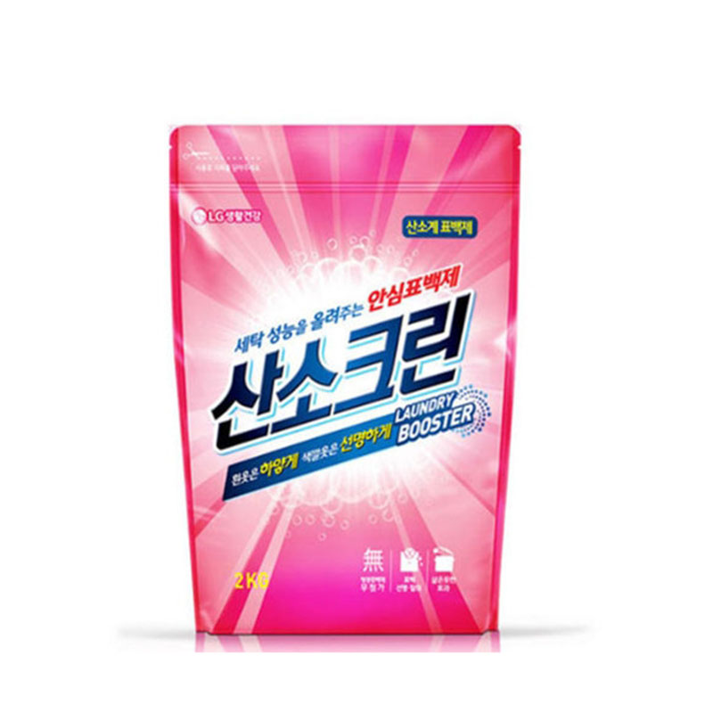 LG 산소계 표백제 산소크린 2kg 얼룩제거 런드리부스터 : 드림홀릭