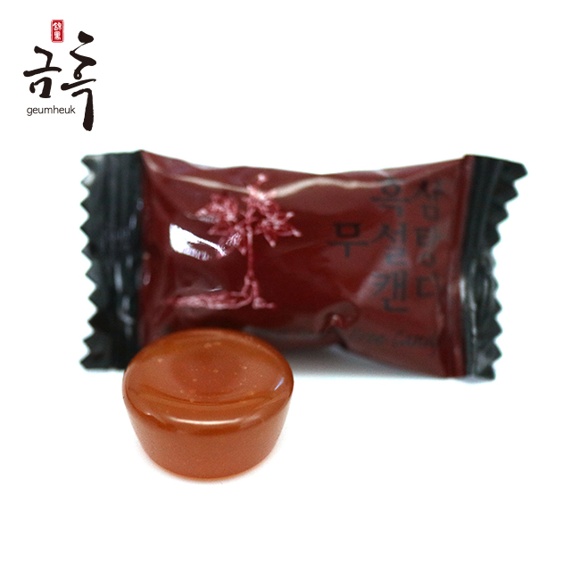 금흑 흑삼 무설탕 캔디 사탕 200g : 금흑