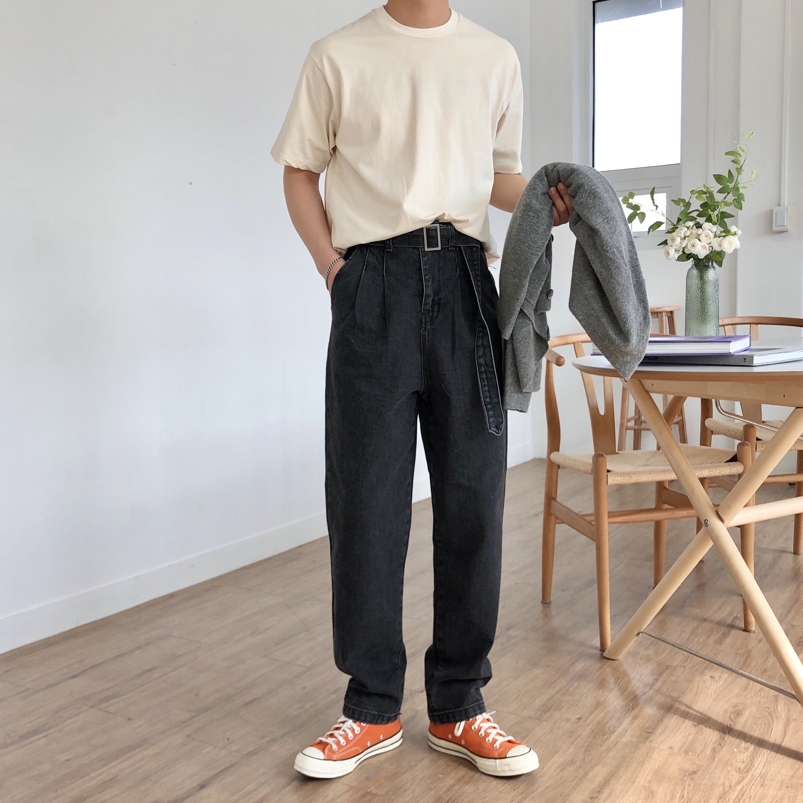 HW 에이치 스탠다드 무지 반팔티셔츠 ( 4color ) : 와이샵 YSHOP