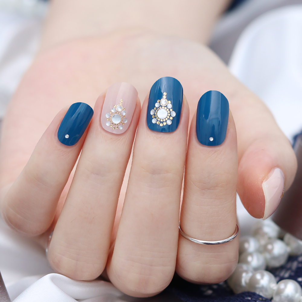 [글로시블라썸] 네일스티커 블루아이 : Glossy Blossom