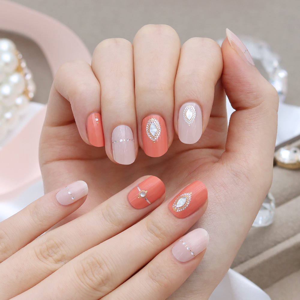 [글로시블라썸] 네일스티커 크리스톤 : Glossy Blossom