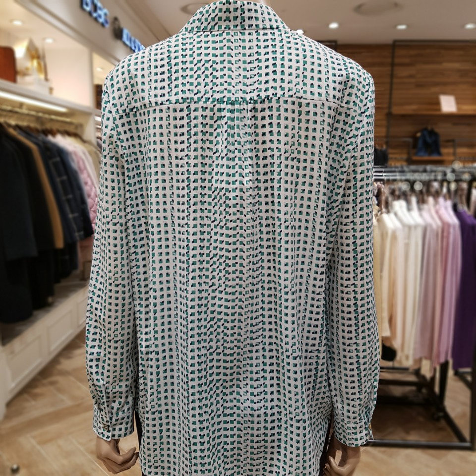BCBG 스터프 프린트 블라우스 B0A2B426  42 : 롯데아울렛 율하점 BCBG