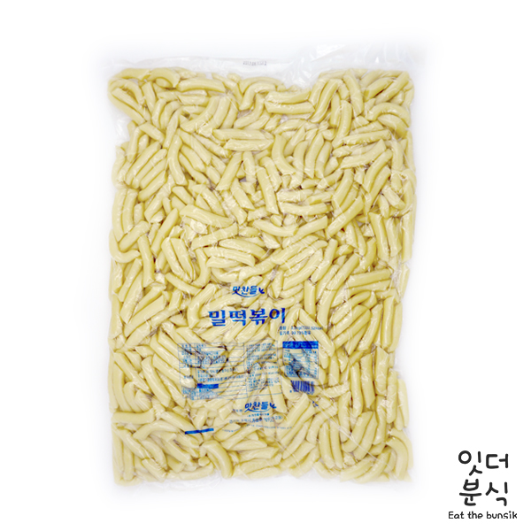 맛찬들 백미 밀소 1.5kg 당일제조 밀떡볶이 밀떡 말랑이떡 분식집 [잇더분식] : 잇더분식