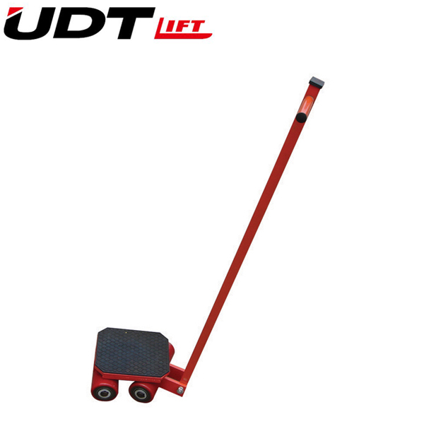 UDT리프트 SR-6W 싱글형 스페이스롤러 중량물 운반기 핸들포함 곡선주행 운반기 6톤 : 금광전업사