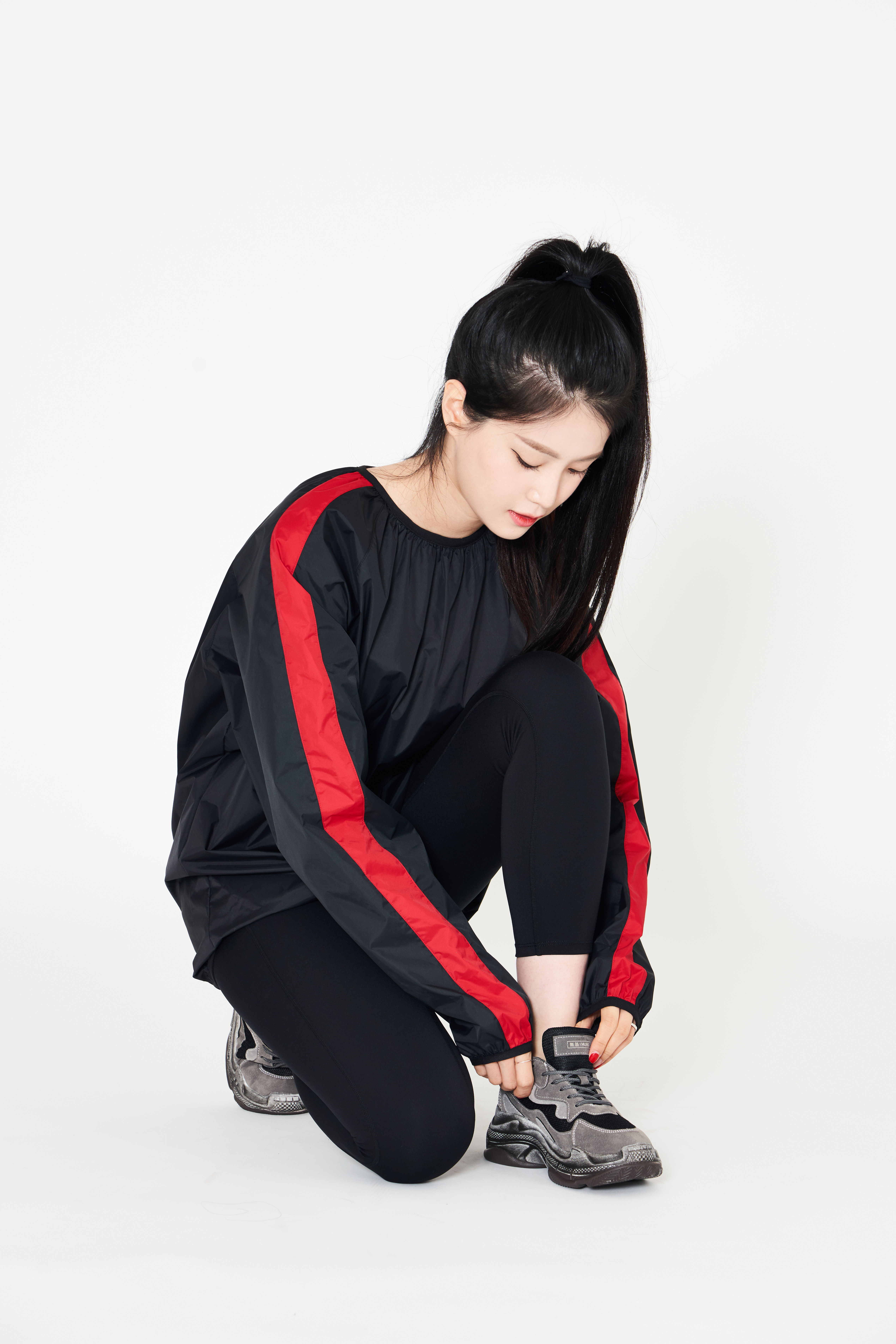 무로 스퀴즈 슈트 기능성 땀복 트네이닝 다이어트복 : 더블유비스킨