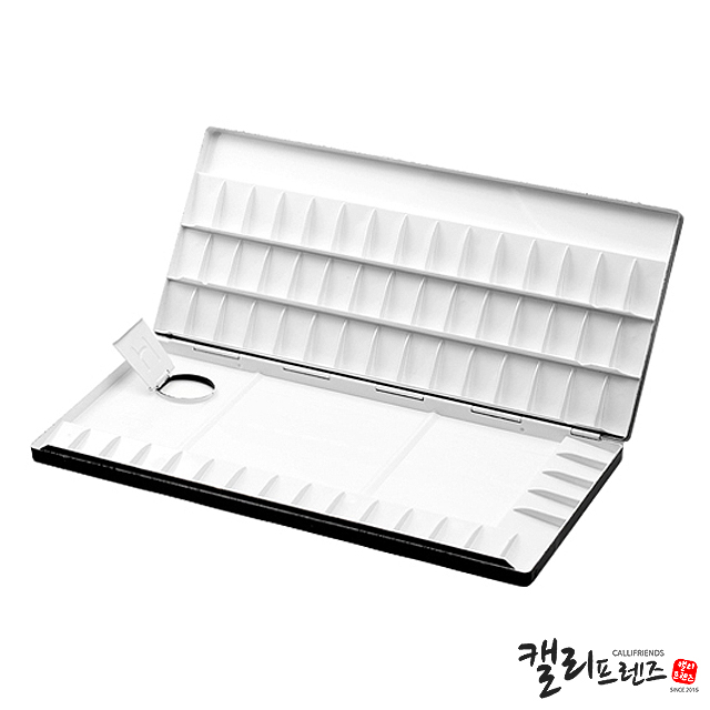 흥일 알루미늄 수채화 565 팔레트 65칸 : 캘리프렌즈