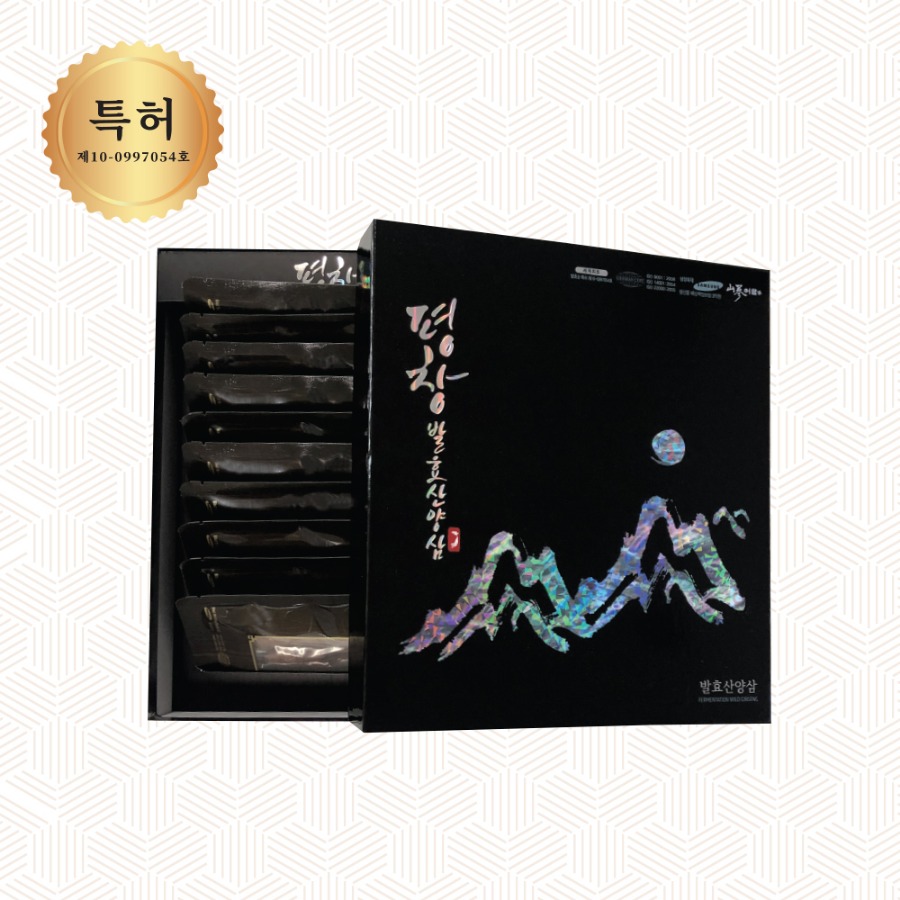 산삼어람 평창  동인발효삼 5년근 10뿌리 세트 : 자람유니헬시