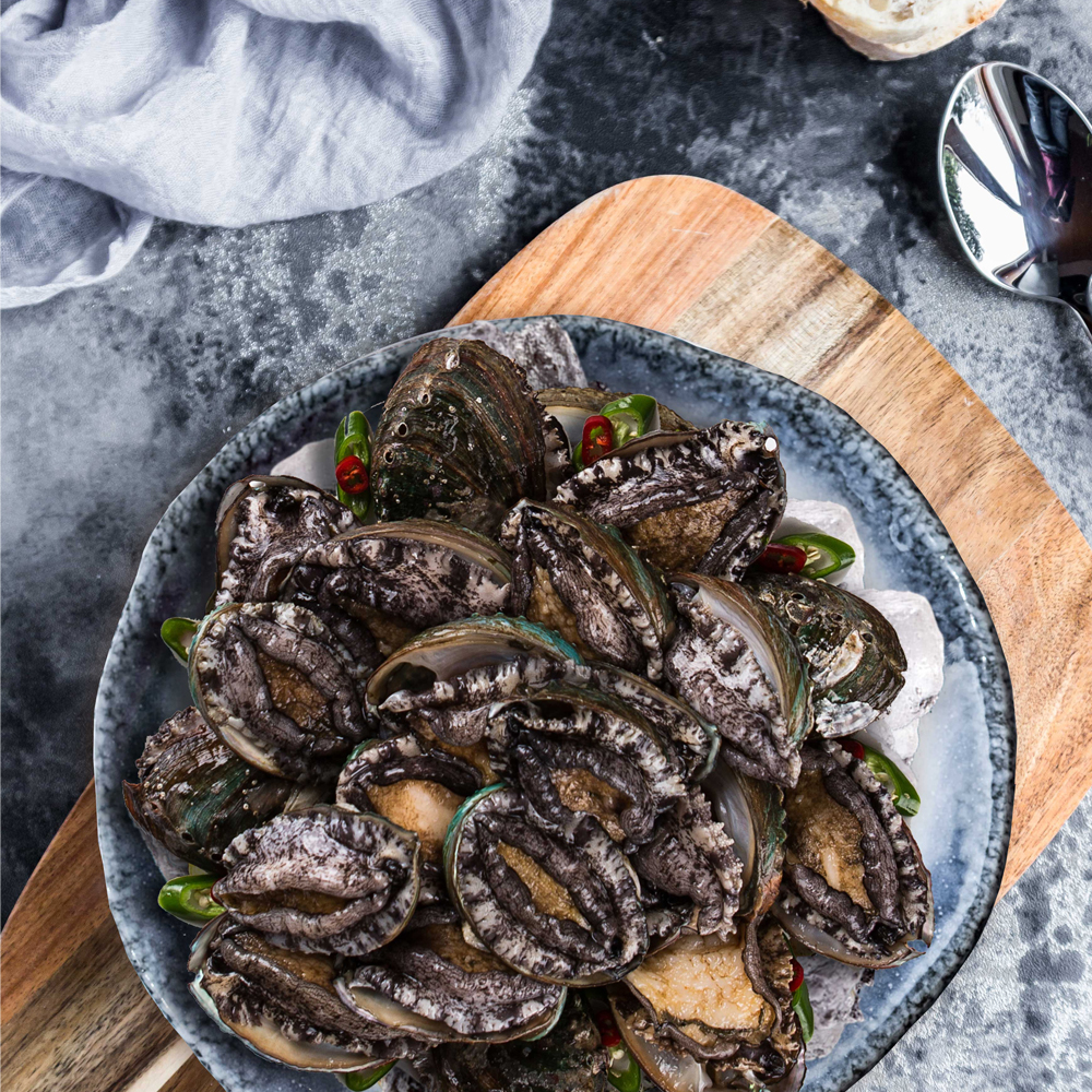 [완도3대 영진수산] 라면전복-완도 활전복 25-35미/1kg : 완도3대영진수산