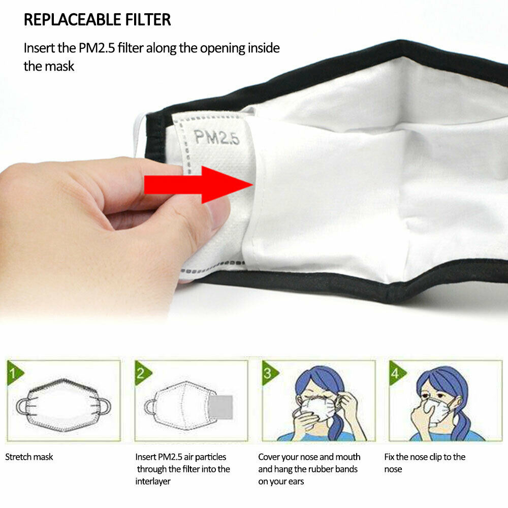[미국 직배송]  PM 2.5 KN95 filter paper. 마스크 필터/ 100% 정품/ 제주 포함 무료배송/ E-372974212142 : 클로버유에스에이