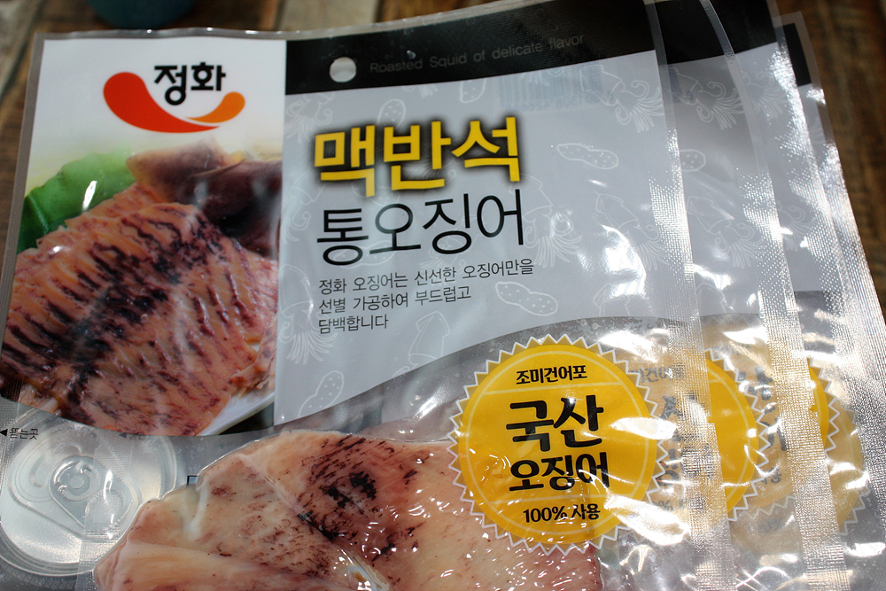 정화식품 맥반석 통오징어55g 편의점 노래방 : 안주꺼리