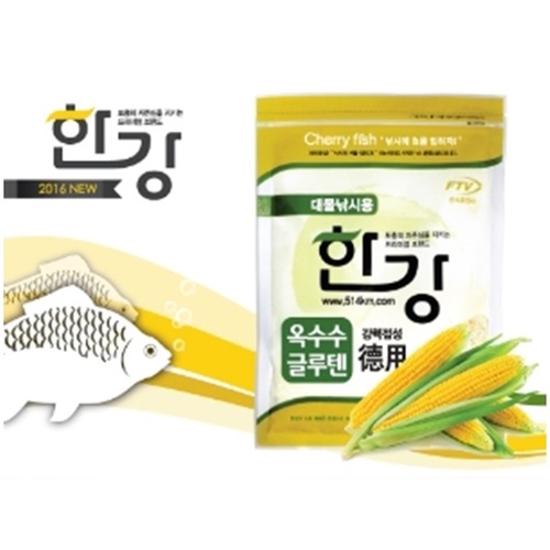 한강 옥수수 글루텐 민물붕어낚시 떡밥 : 삼성낚시유통