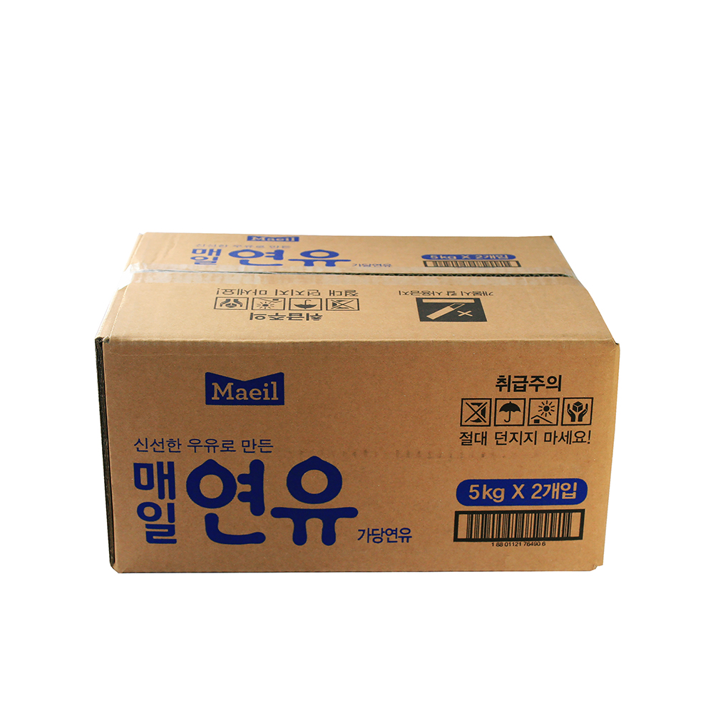 매일 연유 10kg(5kg x 2개)  가당연유 대용량 : 씨에이치푸드몰