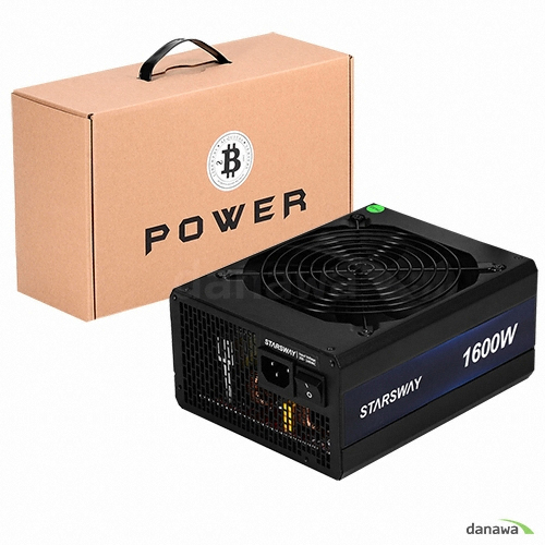 STARSWAY JM-1600W 88PLUS ATX 파워 : 제삼세대