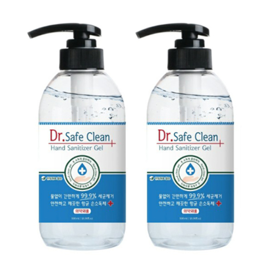 의약외품 닥터세이프클린 손소독제 500ml 대용량 에탄올 70% 살균 항균 청결제 겔타입 : ANDMORE
