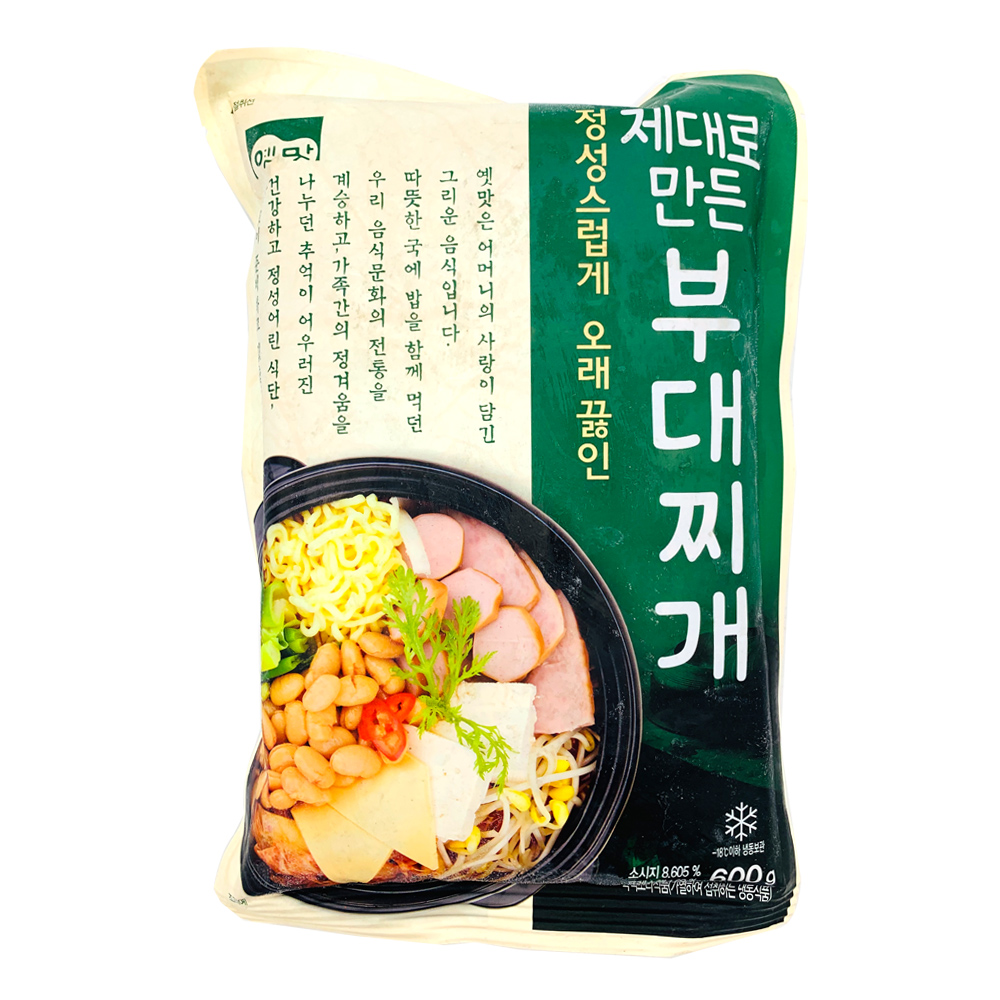 고향 옛맛 부대찌개 600g X25개 즉석국 즉석탕 : 참참참식자재