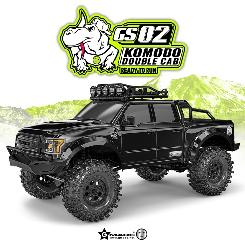 지메이드 코모도 1/10 GS02 KOMODO Double cab TS RTR : RC1oNe-알씨원