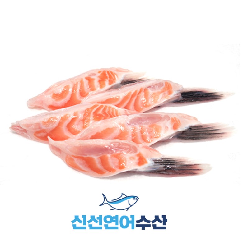 [신선연어수산] 배꼽살 10kg  노르웨이산 슈페리어등급 생연어 업소용 도매 : 신선연어수산