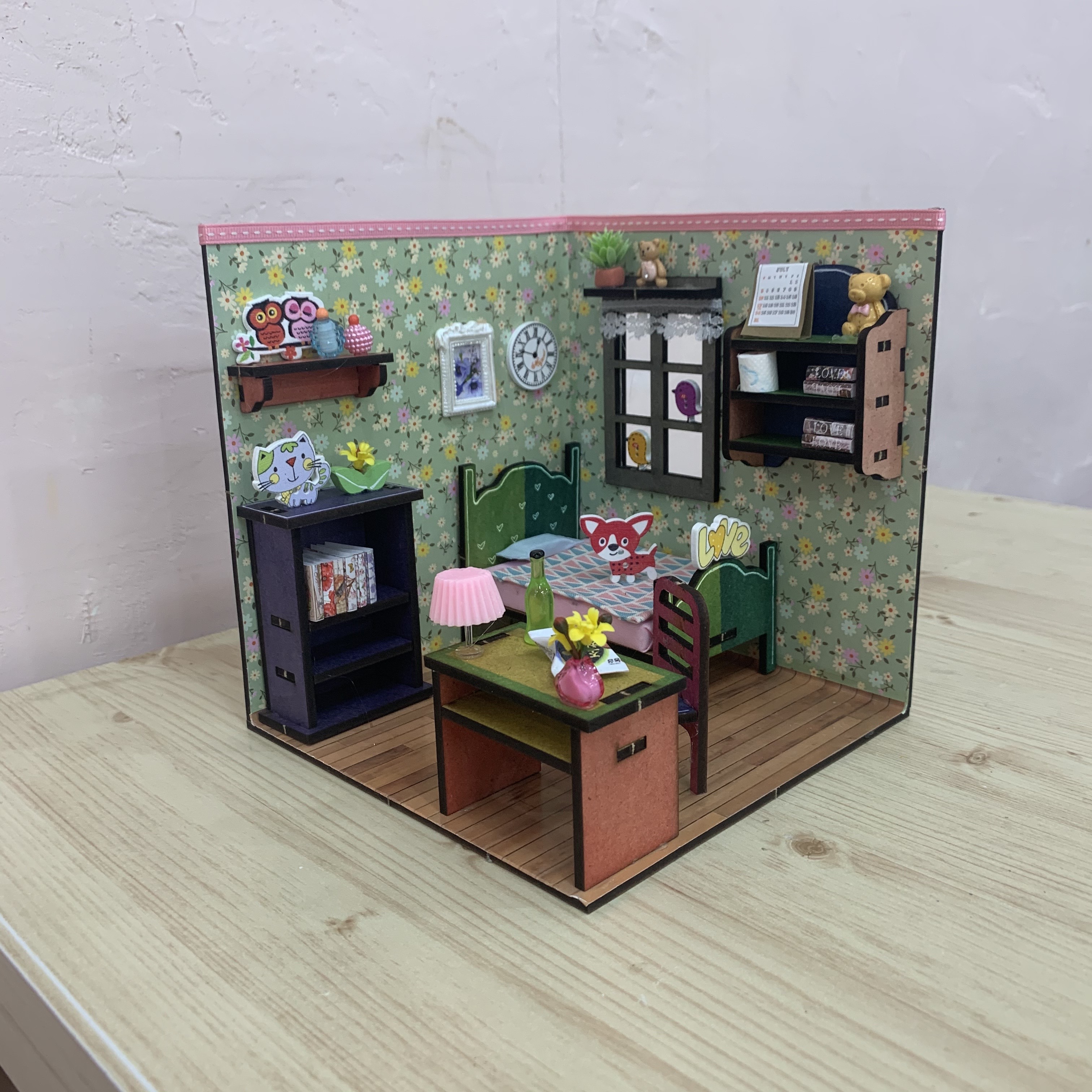DIY 내방꾸미기 만들기 세트/미니어처 하우스 만들기/헤이리 미니어처/마루공방 : 헤이리미니어처