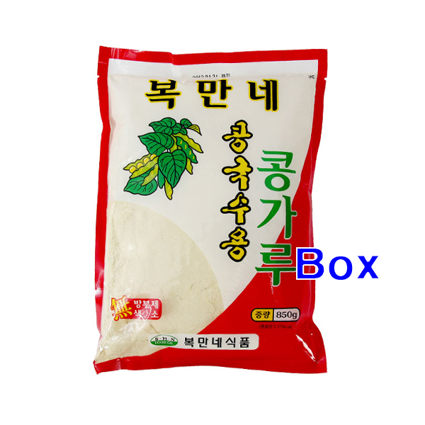 복만네 콩국수용 콩가루 850g x 10개 (1박스) 대용량 전문가용 : 제니푸드