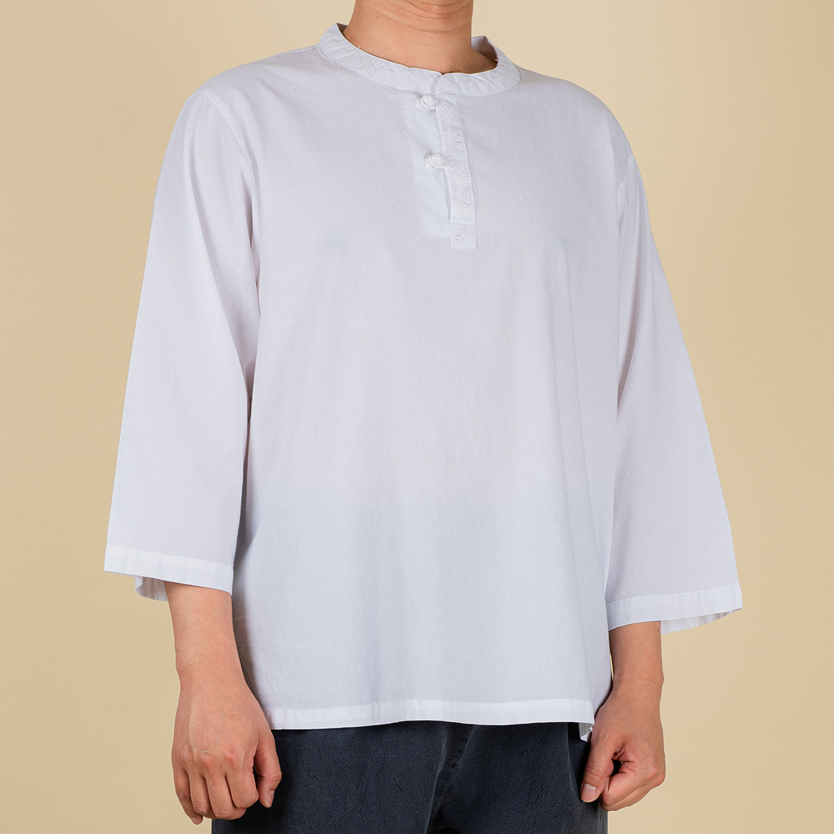 남자-가온 30수 저고리(흰색추가) 생활한복(개량한복) : 다오네우리옷