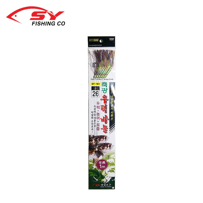 세양 축광우럭바늘 선상낚시 침선채비 24호 26호 28호 : 피싱원